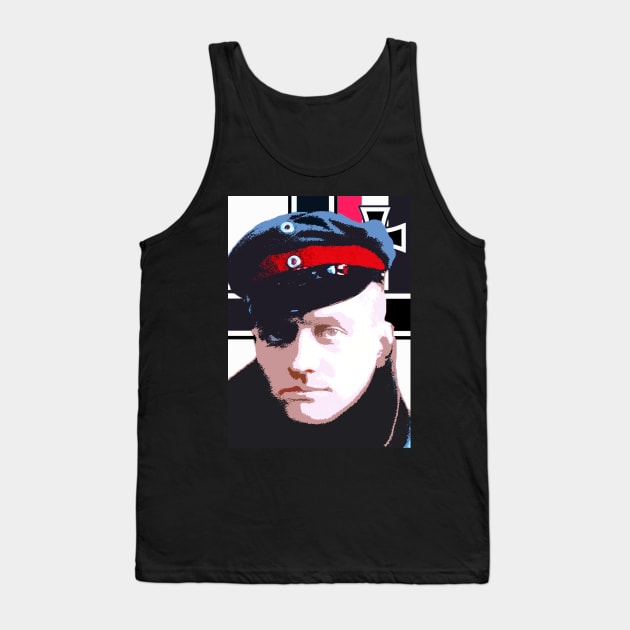 Manfred von Richthofen - the red baron Tank Top by oryan80